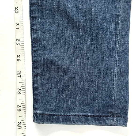 Nature Womens Skinny Jeans Dark Wash Stretch Denim Blue Size 11/29 - Picture 11 of 11
